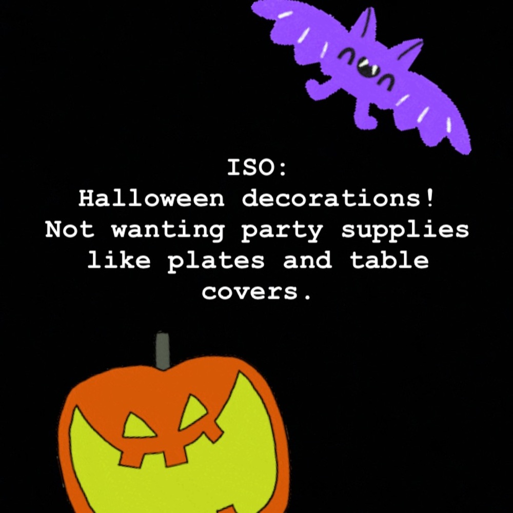 Looking for Halloween decorations and house decor